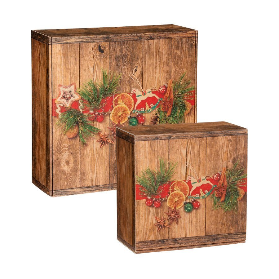 Geschenkbox Weihnachtsmarkt Geschenkbox Weihnachtsmarkt