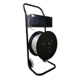 Abrollwagen für Komposit-Umreifungsband, fahrbar Abrollwagen für Komposit-Umreifungsband, fahrbar