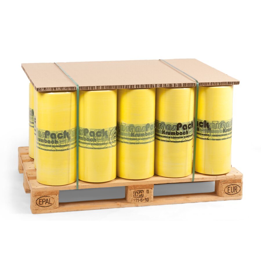 Stabile Karton-Wabenplatte zum Trennen, Stabilisieren oder Abdecken Ihrer Waren auf der Palette Stabile Karton-Wabenplatte zum Trennen, Stabilisieren oder Abdecken Ihrer Waren auf der Palette