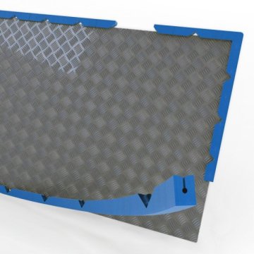 NOMAPACK&reg; WS 33x26 Edge Pad U-Profil, 30% recycelt