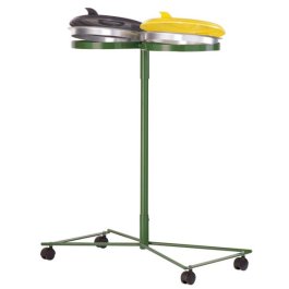 Mobiler Doppel-Müllsackständer Mobiler Doppel-Müllsackständer