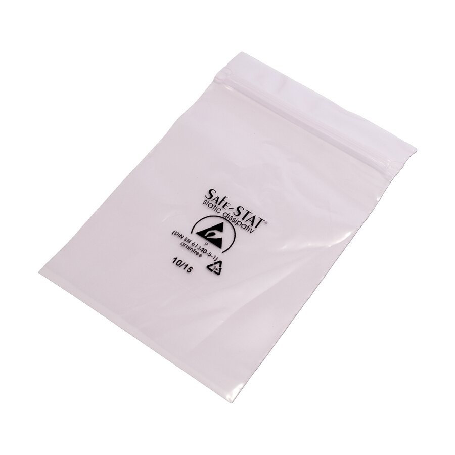 PE-Druckverschlussbeutel, antistatisch