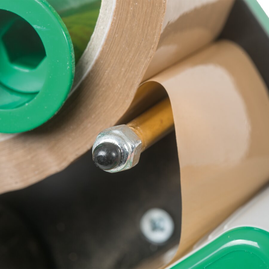 Metall-Umlenkachse reduziert das Abrollgeräusch bei 50mm Band Metall-Umlenkachse reduziert das Abrollgeräusch bei 50mm Band