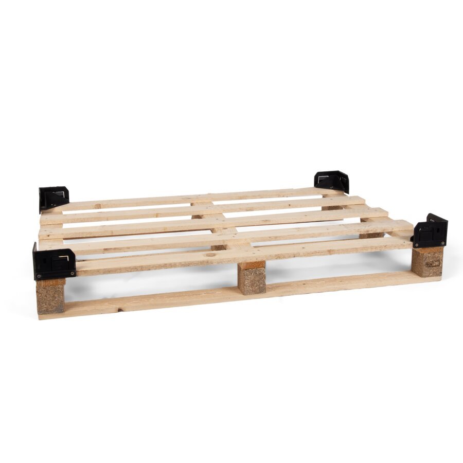 Auch auf Einwegpaletten mit individuellen Abmessungen anwendbar