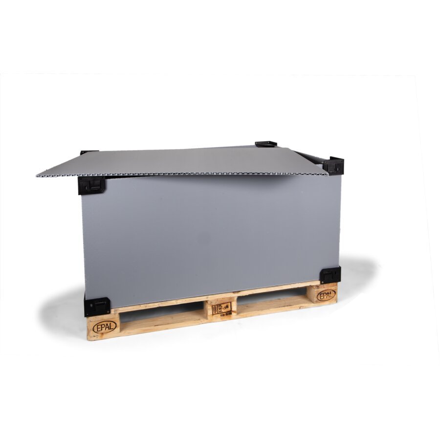 Mit den Verbindungsecken lassen sich Kisten aus unterschiedlichen Materialien bauen