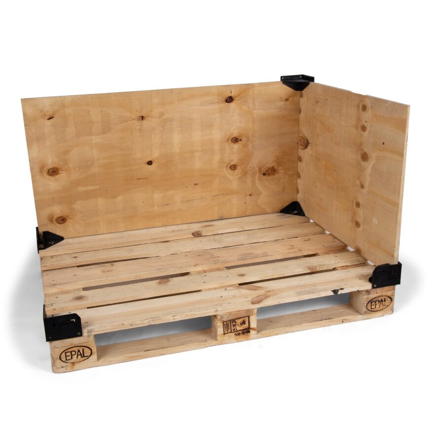 ... die Seitenwnde einstecken ohne jegliches Werkzeug...