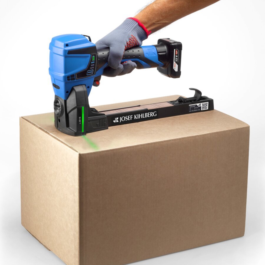 Ausführung mit LED-Licht für einfaches Verschließen Ihrer Kartonagen Ausführung mit LED-Licht für einfaches Verschließen Ihrer Kartonagen