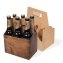 Flaschenträger aus Wellpappe für 6 x 0,5 l Flaschen Flaschenträger aus Wellpappe für 6 x 0,5 l Flaschen