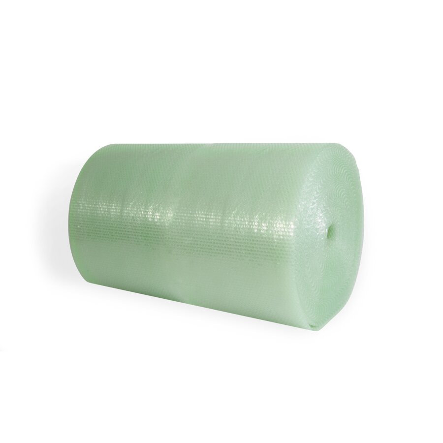 2 Rollen Luftpolsterfolie recycelt nebeneinander