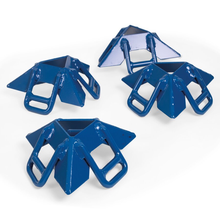 Lashing-Ecken sind bis 5000 kg belastbar