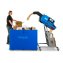 Die Winkelposition der Maschine können Sie beliebig einstellen - und arbeiten ergonomisch und bequem