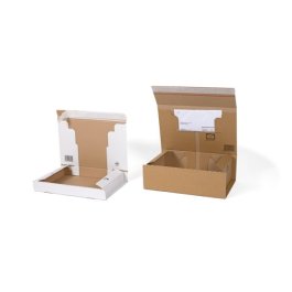 E-Commerce Karton mit Begleitpapierfach