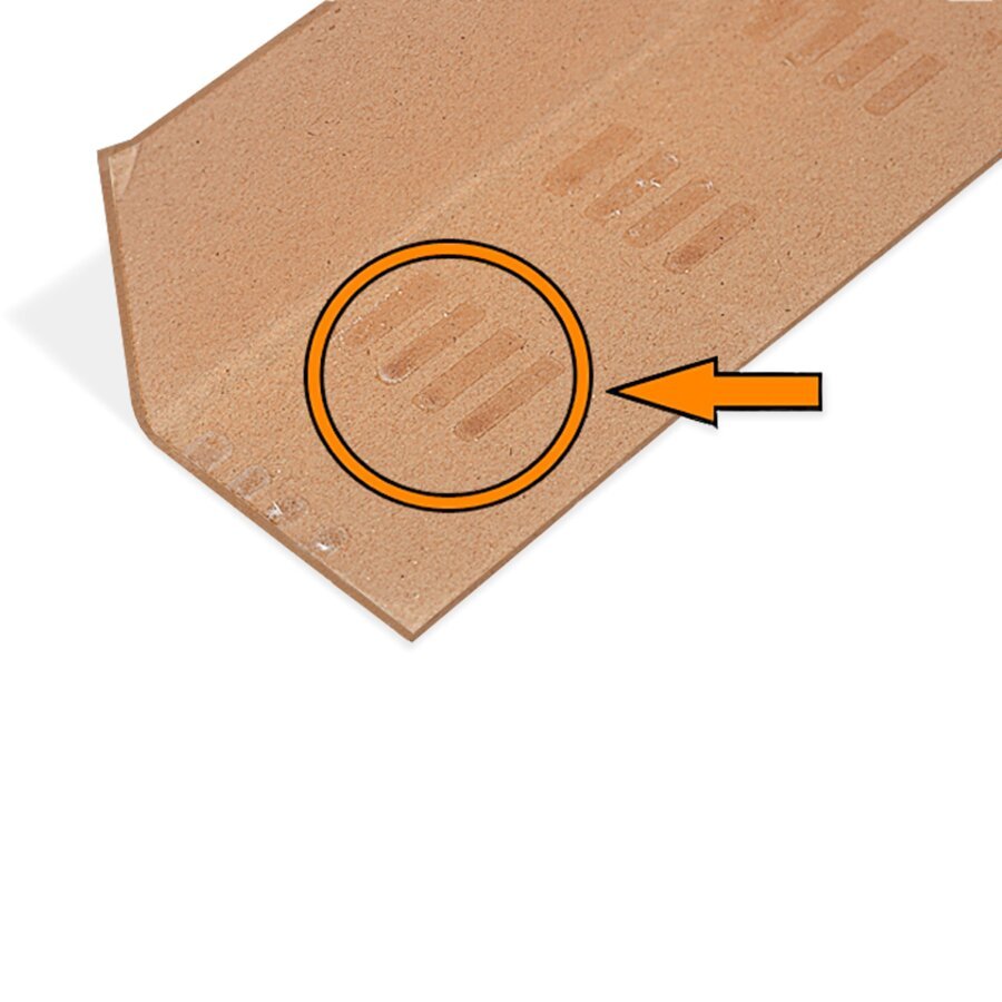 Kantenschutzleisten mit Selbstklebestreifen Kantenschutzleisten mit Selbstklebestreifen