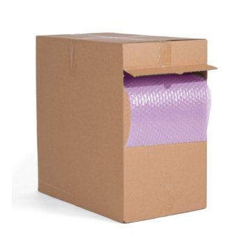 Antistatische Luftpolsterfolie im praktischen Spendekarton