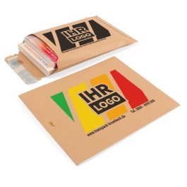 Kartonversandtaschen mit Selbstklebeverschluss, individuell bedruckt Kartonversandtaschen mit Selbstklebeverschluss, individuell bedruckt
