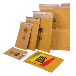 Papierpolsterversandtaschen, individuell bedruckt Papierpolsterversandtaschen, individuell bedruckt