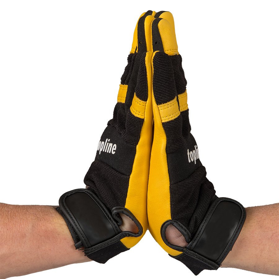 Klettverschluss am Handgelenk