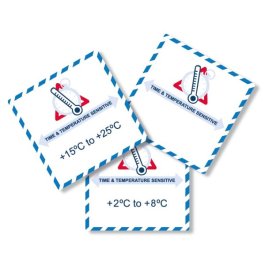 Luftfracht-Etiketten f�r temperatursensible G�ter