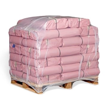 Schrumpfschlauchfolie mit Seitenfalte