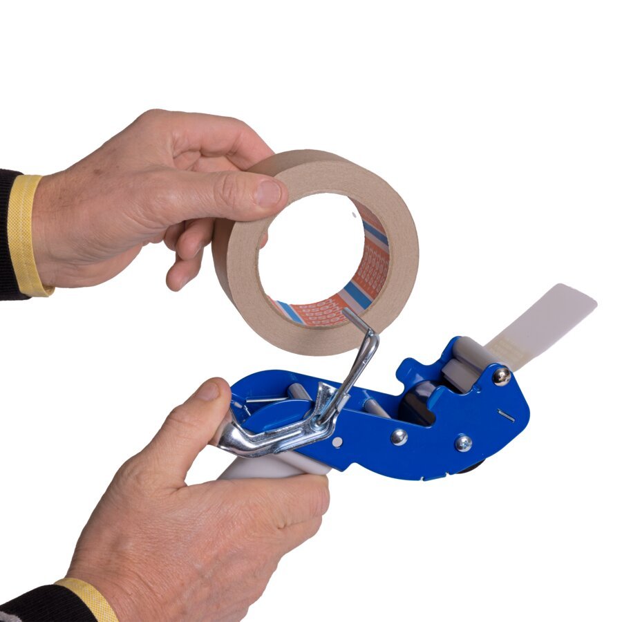 ...einfaches Einlegen der Packbandrolle