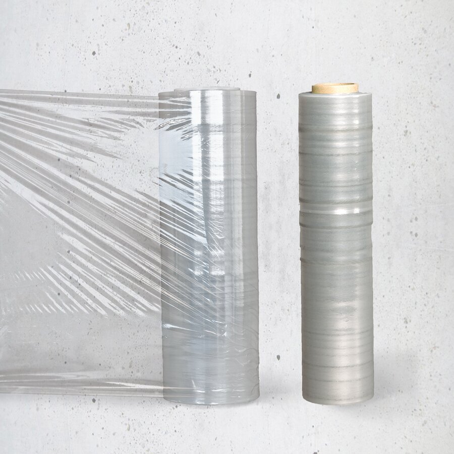 Mit Maschinenstretchfolie aus PCR-Granulat stretchen Sie umweltfreundlicher und nachhaltiger