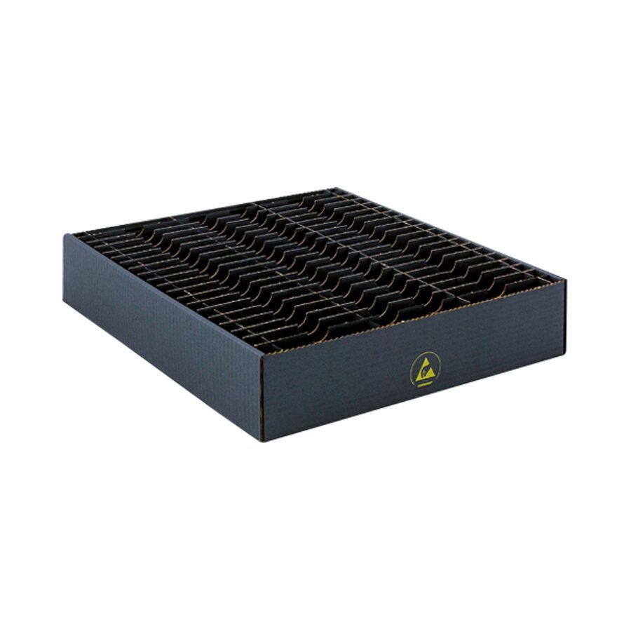 ESD-Stegcontainer fr elektronische Kleinteile