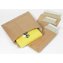Wellpapp-Versandtasche, Innenseite mit offener Welle