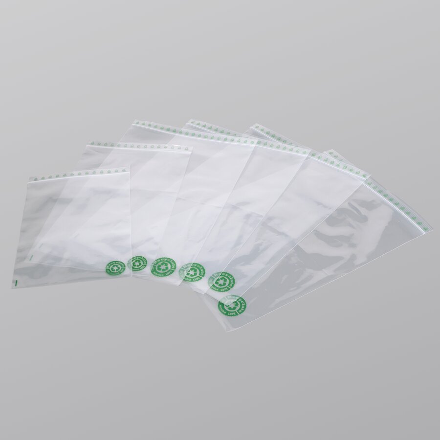 Druckverschlussbeutel, recycelt Druckverschlussbeutel, recycelt