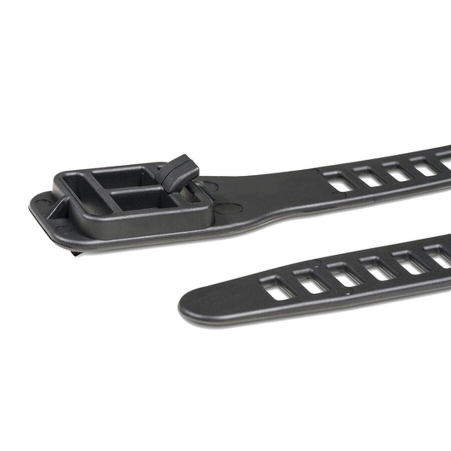 Elastischer Kabelbinder mit gerundeten Kanten Elastischer Kabelbinder mit gerundeten Kanten