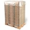 Transparentes Abdeckblatt für Paletten aus 50% recyceltem LDPE-Material