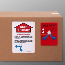 Kippindikatoren mit Hinweisetikett