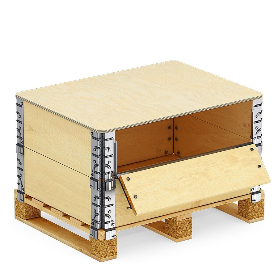 Aufsatzrahmen mit Entnahme-Klappe 