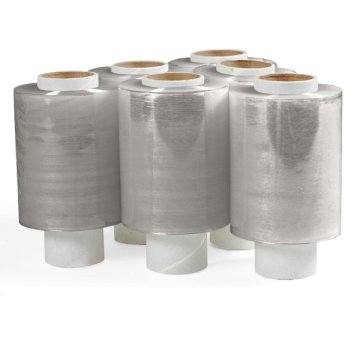 Recycling-Mini-Stretchfolie, transparent 60% recycelt