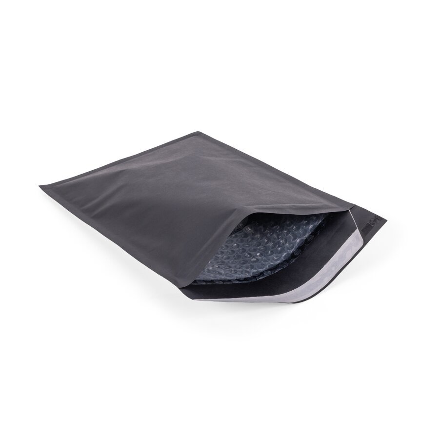Luftpolster-Versandtasche in Schwarz
