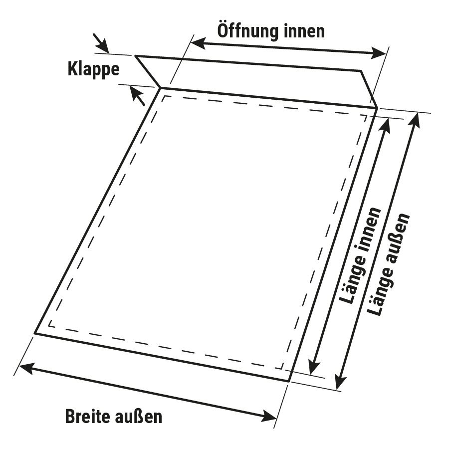 Luftpolster-Versandtasche aus 100% Papier