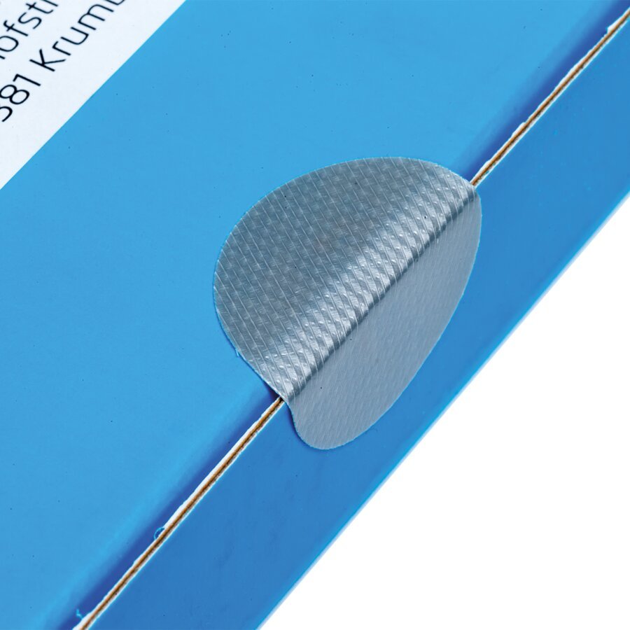 Klebepunkte aus Gewebeband