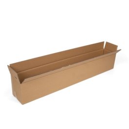 Lange Faltschachtel mit ffnung der Lnge nach