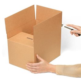 Faltkartons für unterschiedliche Volumina