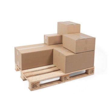 Palettenkarton speziell für Paletten mit EURO-Maß