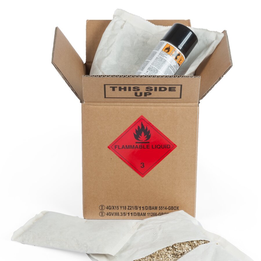 Diese Gefahrgutkartons sind UN-zertifiziert und dank ihren Modulgrößen speziell für Europaletten geeignet Diese Gefahrgutkartons sind UN-zertifiziert und dank ihren Modulgrößen speziell für Europaletten geeignet