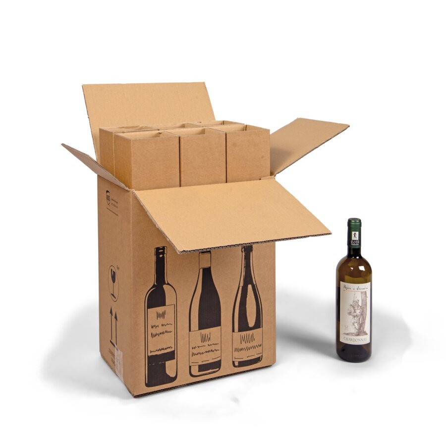 Ausfhrung fr sechs Flaschen