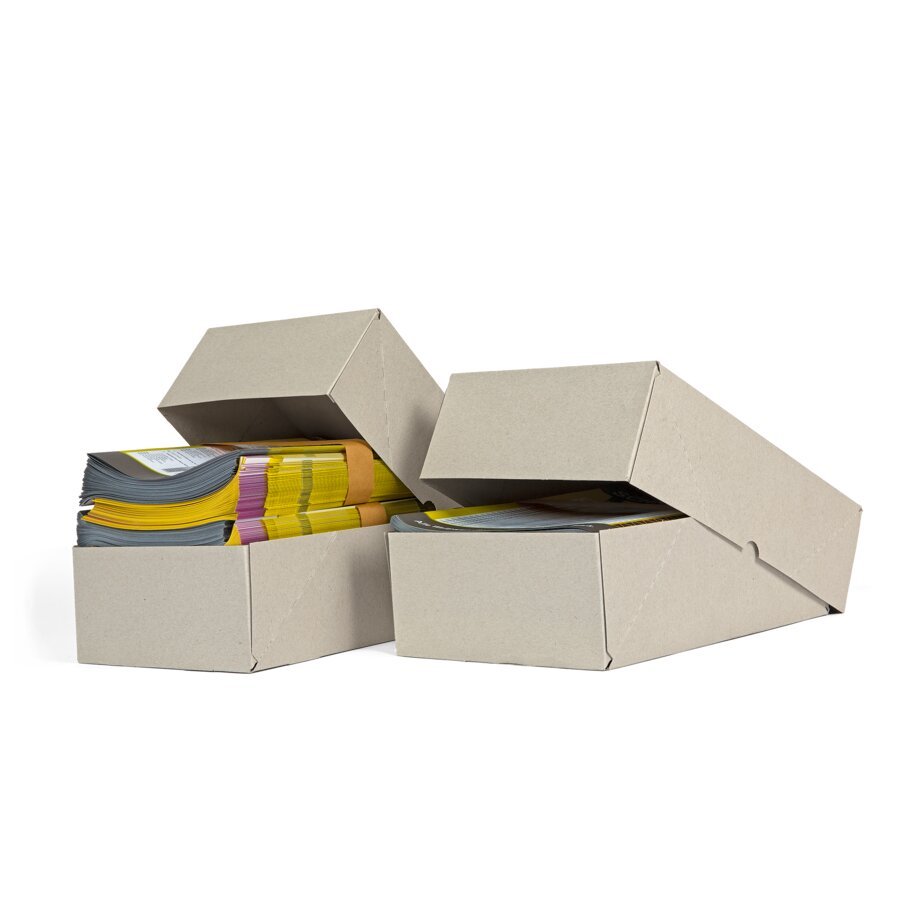Stlpdeckelkarton fr DIN-Formate