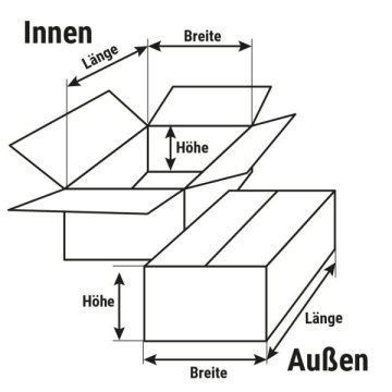 Kartons f&uuml;r Hermes S-Paket 25kg