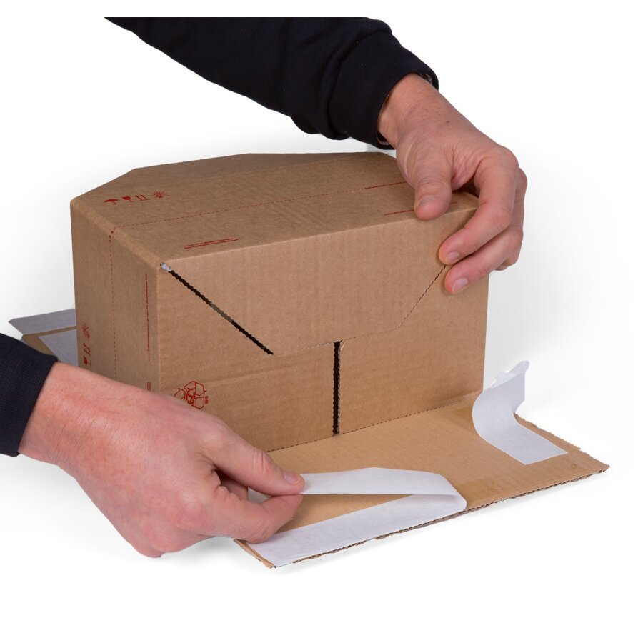 ... Schutzstreifen abziehen...