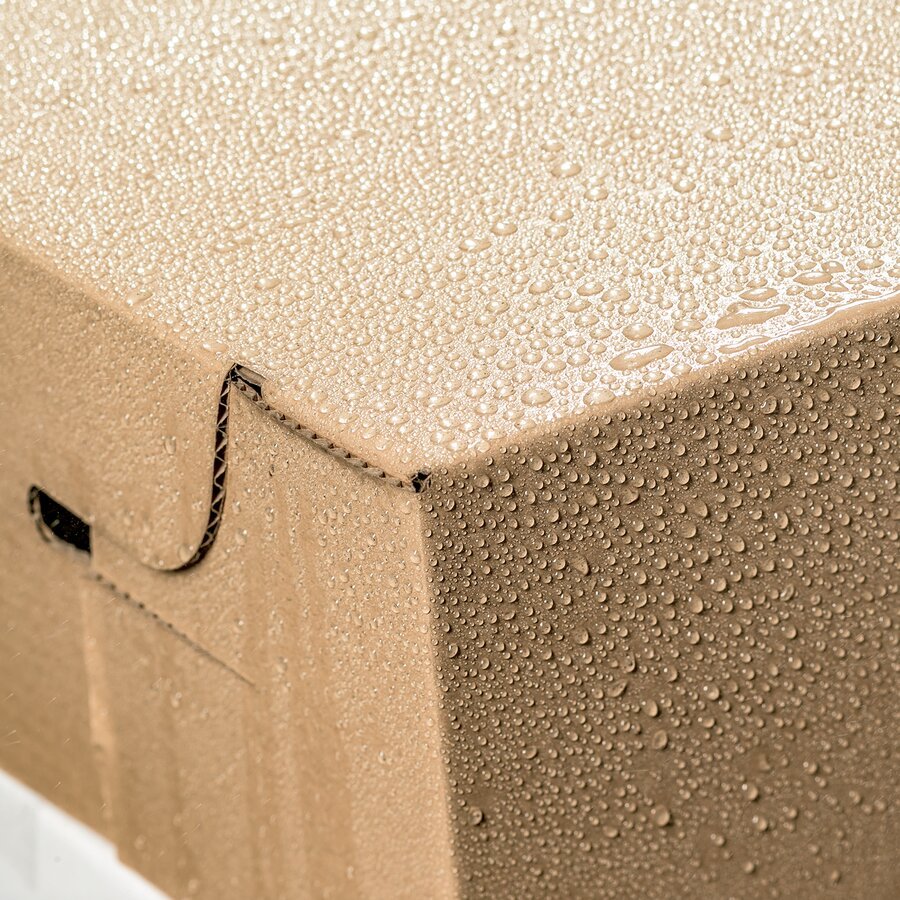 Palettenboden und Palettendeckel aus Wellpappe