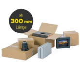 Faltkarton 1-2-wellig braun, ab 300 mm L�nge