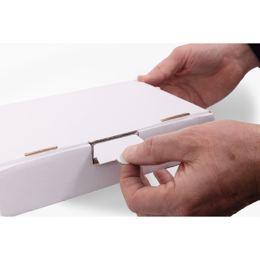 Bequemes �ffnen und Wiederverschlie�en mit Steckverschluss