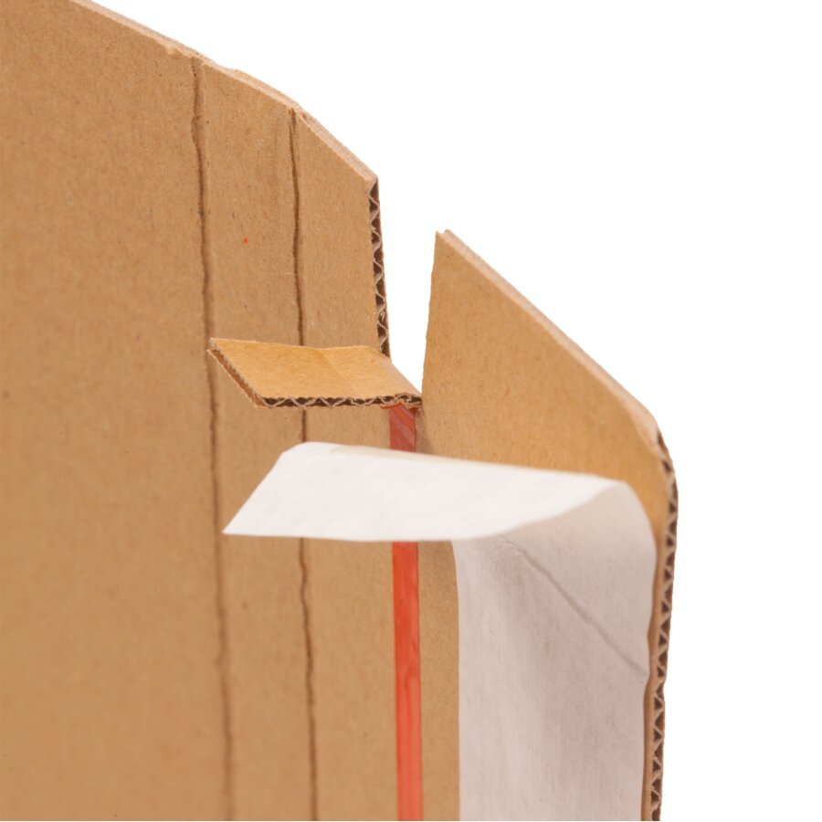 Der praktische Selbstklebeverschluss und die Aufrei�perforation erleichtern die Handhabung