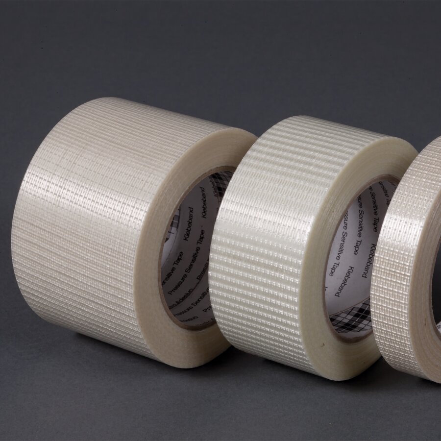 Das Filamentband ist in vielen verschiedenen Breiten lieferbar Das Filamentband ist in vielen verschiedenen Breiten lieferbar