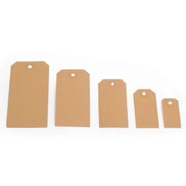 Hängeetiketten mit Öse